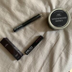 Beauty bundle with Urban Outfitters candle